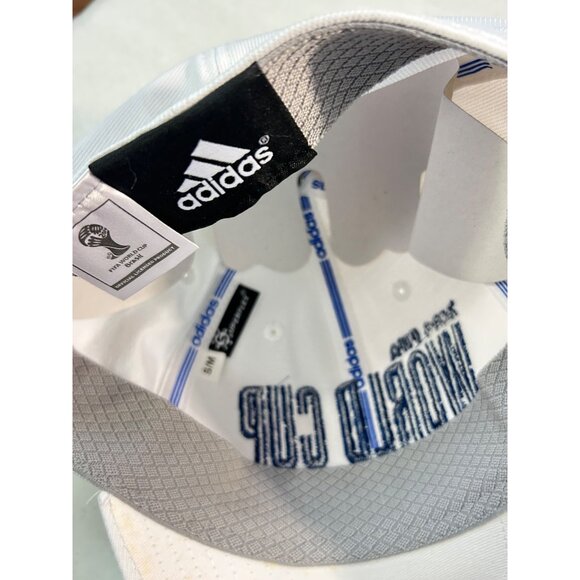 adidas 2014 FIFA World Cup Structured Flex Hat - White New S/M - Picture 7 of 7